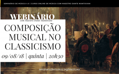 Palestra “Composição Musical no Classicismo” com Dante Mantovani